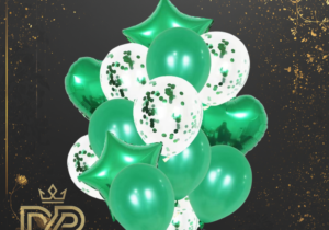 Set globos 14 unidades x1 Verde