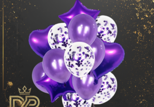 Set globos 14 unidades x1 Violeta