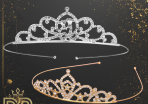Tiara princesa Con strass x1