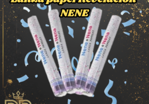 Lanza papel revelacion genero celeste 40cm x1