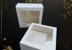 Caja c/visor cuadrado 13x13x6 - x5